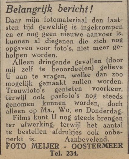 Dragtster Courant 30-08-1945