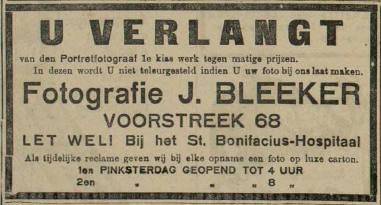 adv. Bleeker 1928